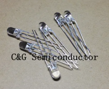 

100pcs 5mm Red Green double LED Transparent 3 pin Common Anode Super Bright 5 mm Light-Emitting Diode LED Lamp Light DIY PCB