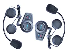 M1035BT interphone Bluetooth Motorbike Motorcycle helmet intercom Headset 500M 2017 New Arrival