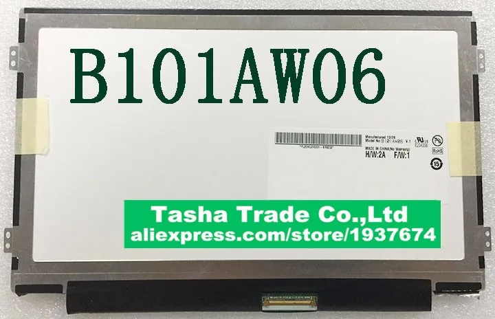 

10.1 notebook matrix lcd screen For Packard Bell N450 PAV80 Aspire One PAV70 WSVGA Slim LED