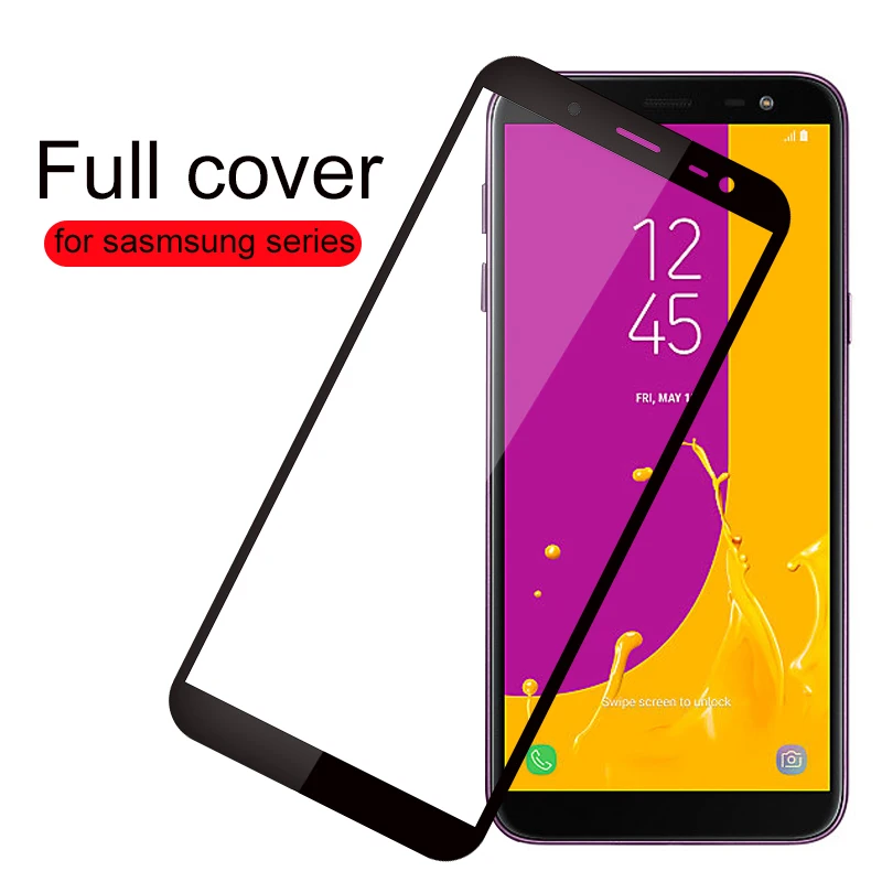 Защитное стекло для Samsung j6 j4 2018 закаленное на Galaxy j 4 6 4j 6j Plus Защитная пленка