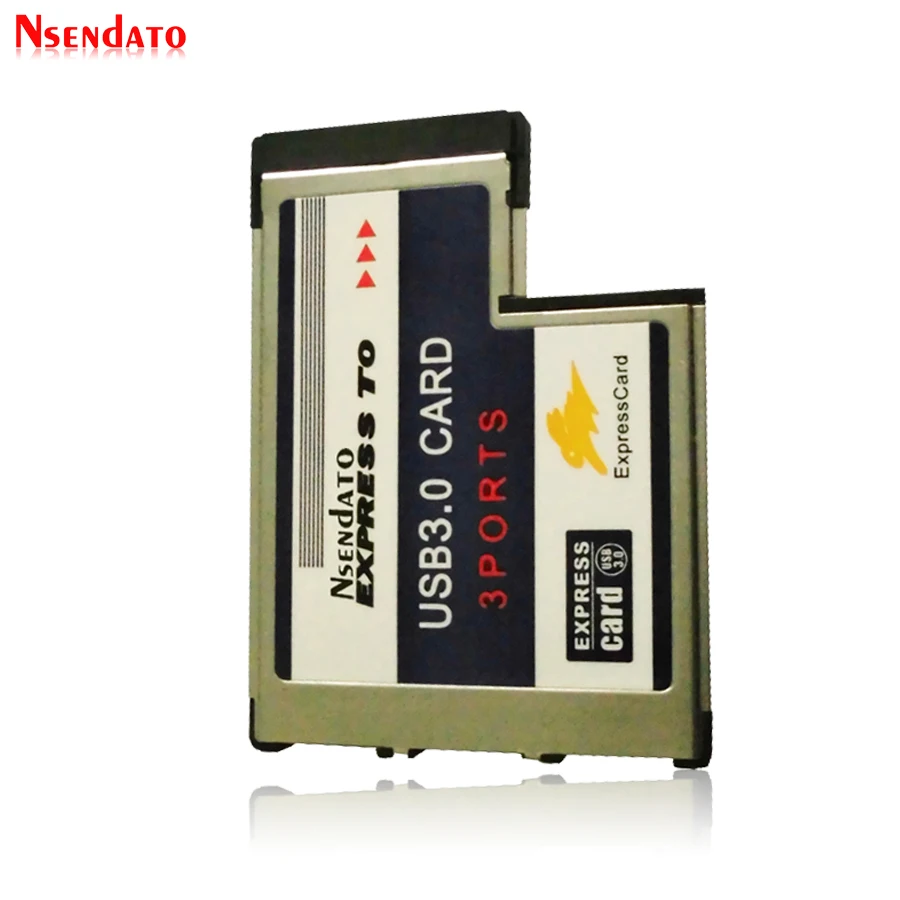 PCI-E Express Card 34mm 54mm Hidden USB 3.0 Adapter 3 Port For PC