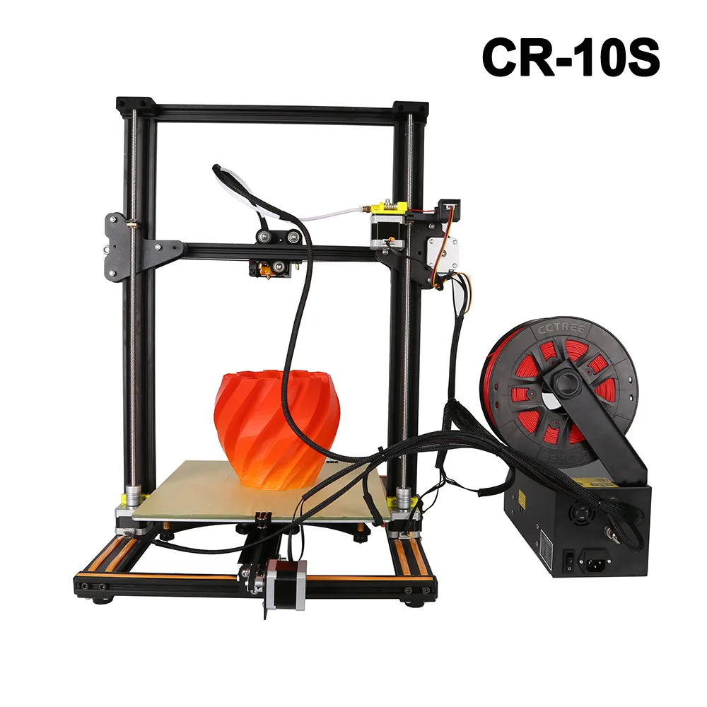 3d принтер CR-10/CR-10S/CR-10S4 самостоятельная сборка 3D DIY принтер наборы с алюминиевой рамкой и детектор нити включает 2 кг нити - Цвет: CR 10S