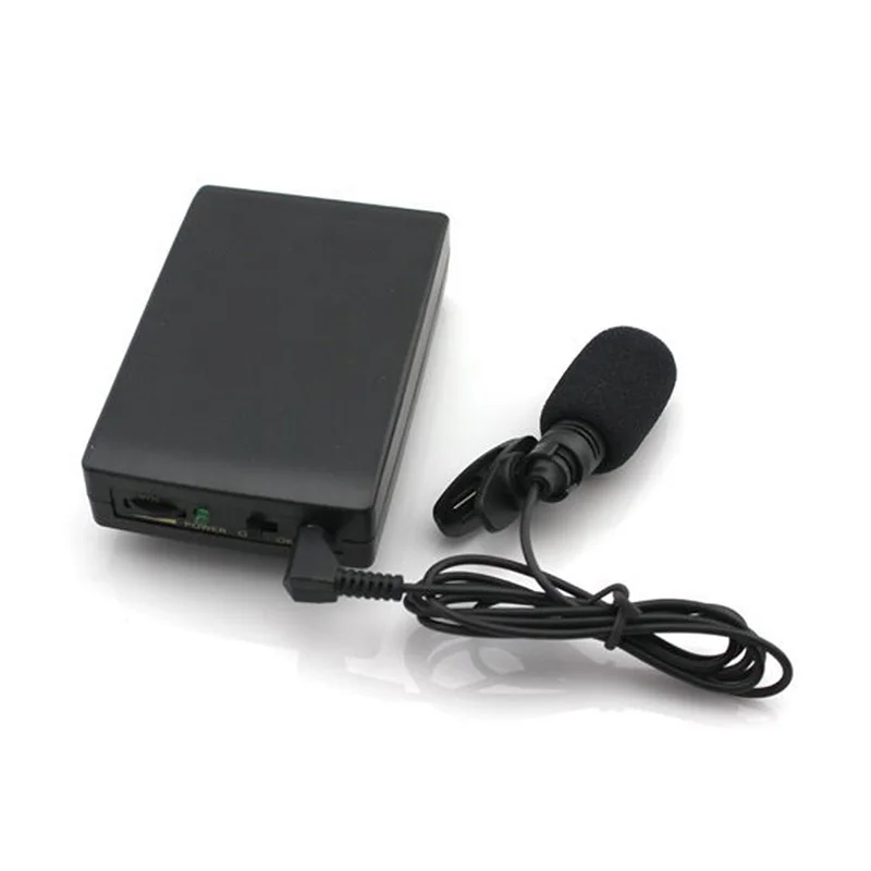 Portable FM Transmitter Receiver Wireless Microphone System Lavalier