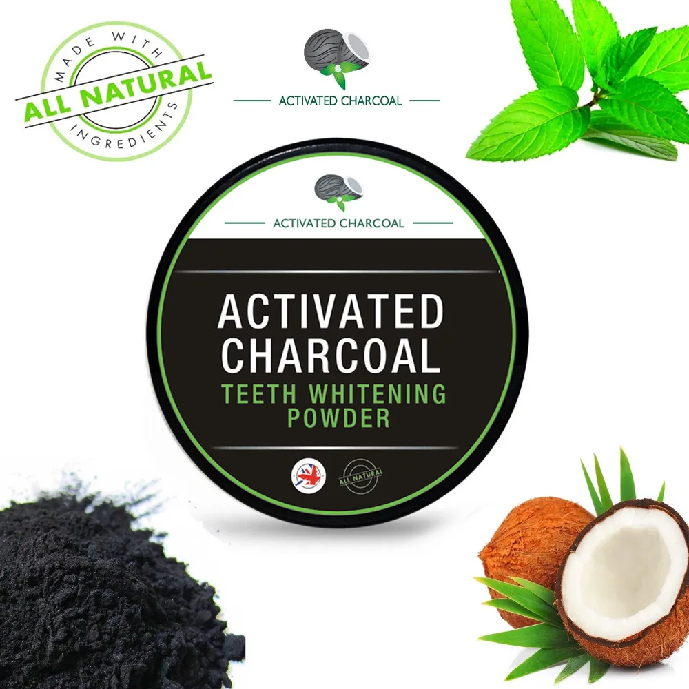 

Teeth Whitening Powder Natural Organic Activated Charcoal Bamboo Toothpaste Teeth health Care