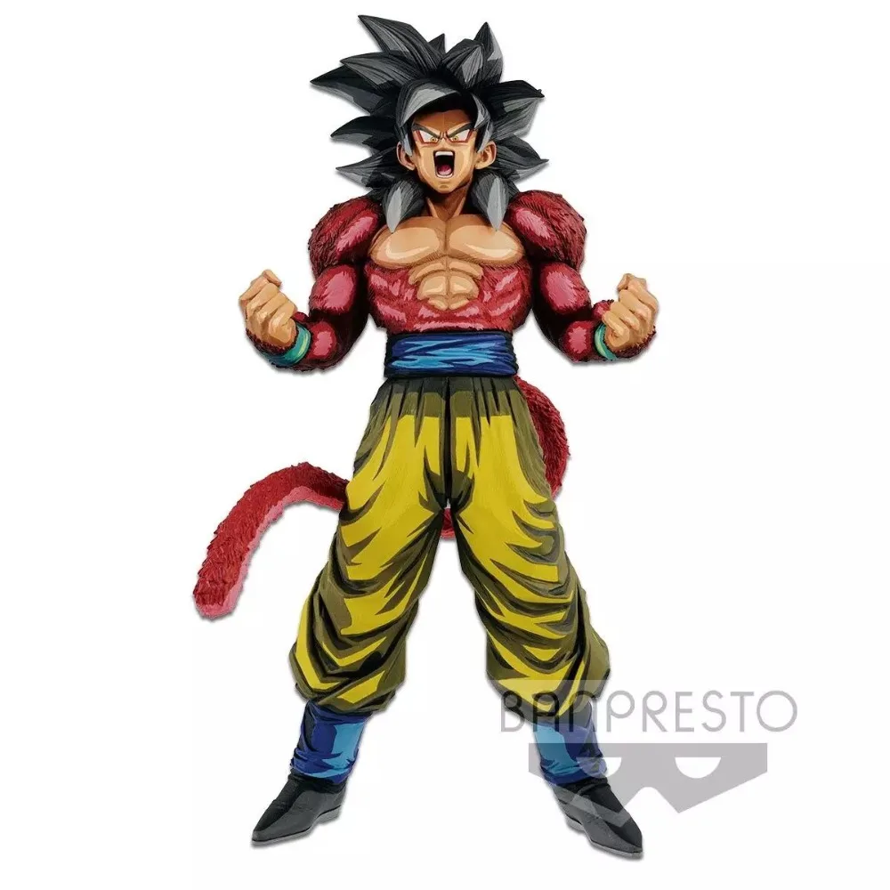 

100% Original Banpresto Super Master Stars Piece Collection Figure - SUPER SAIYAN 4 SON GOKU Manga Dimensions "Dragon Ball GT