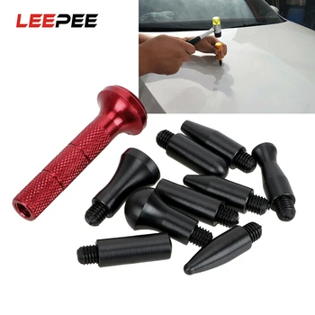 

LEEPEE 9 piece/set Car Dent Repair Tool Automobile Dent Repair Tool Metal Leveling Pen Striking Rod