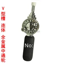 10 шт./лот BLG60 Рыболовная катушка Передняя плот Катушка Алюминиевый сплав центральный-контактный Fly катушка 2+ 1BB DIY через удочку