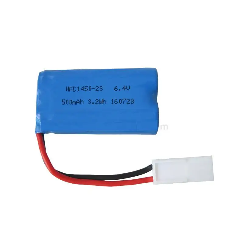 

2pcs/lot XQWR14-1 2.4G RC truck 6.4v 500mAh 14500 Li-ion battery