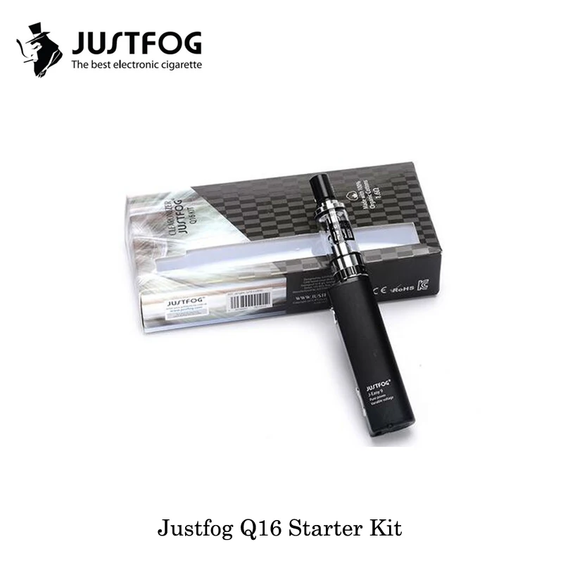 Электронная сигарета JUSTFOG Q16 STARTER KIT с J-Легкий 9 Батарея JUSTFOG Q16 e-распылителя VS Justfog Minifit Vape ручка