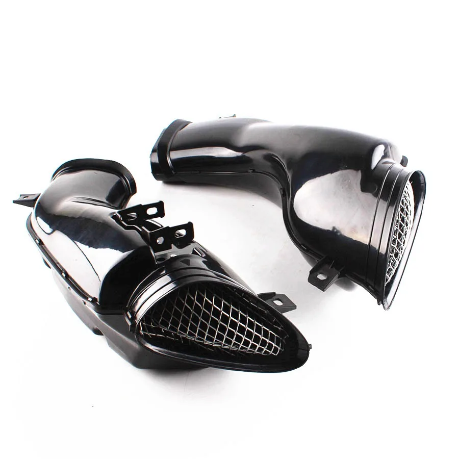 Black Для Suzuki GSXR1000 2001 2002 K1 K2 ABS пластик Ram воздухозаборник воздуховод часть мотоцикла - Цвет: Black