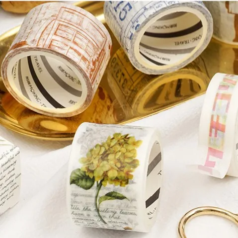Тема путешествия лента Washi декоративные ленты DIY Декор Ежедневники клейкая для