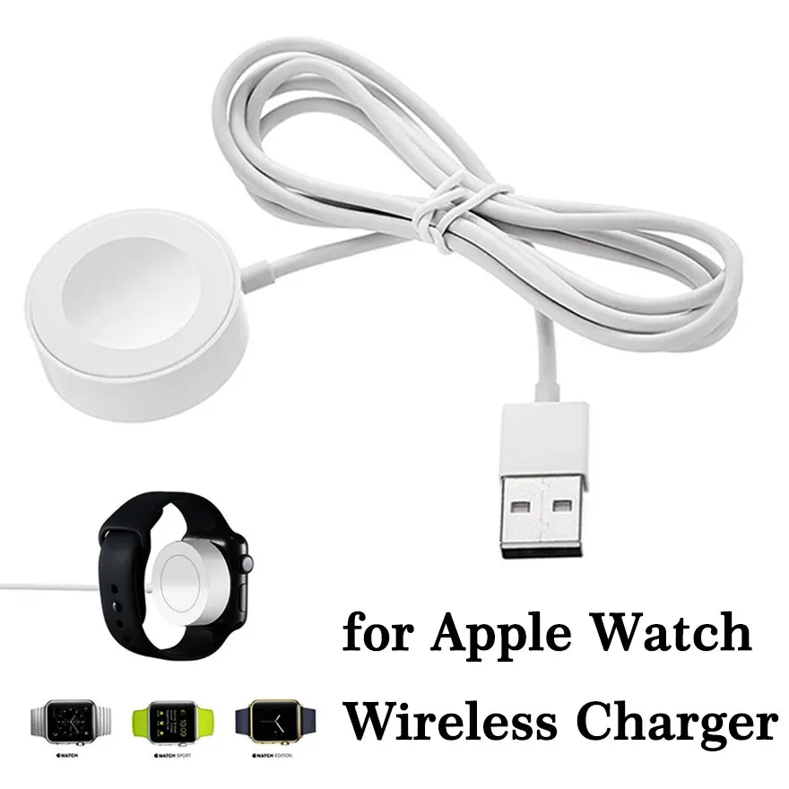

Magnetic Wireless Charger for Apple Watch Series 3 2 1 USB Fast Charging Cable Quick Charging Pad Adapter Holder for Apple Watch