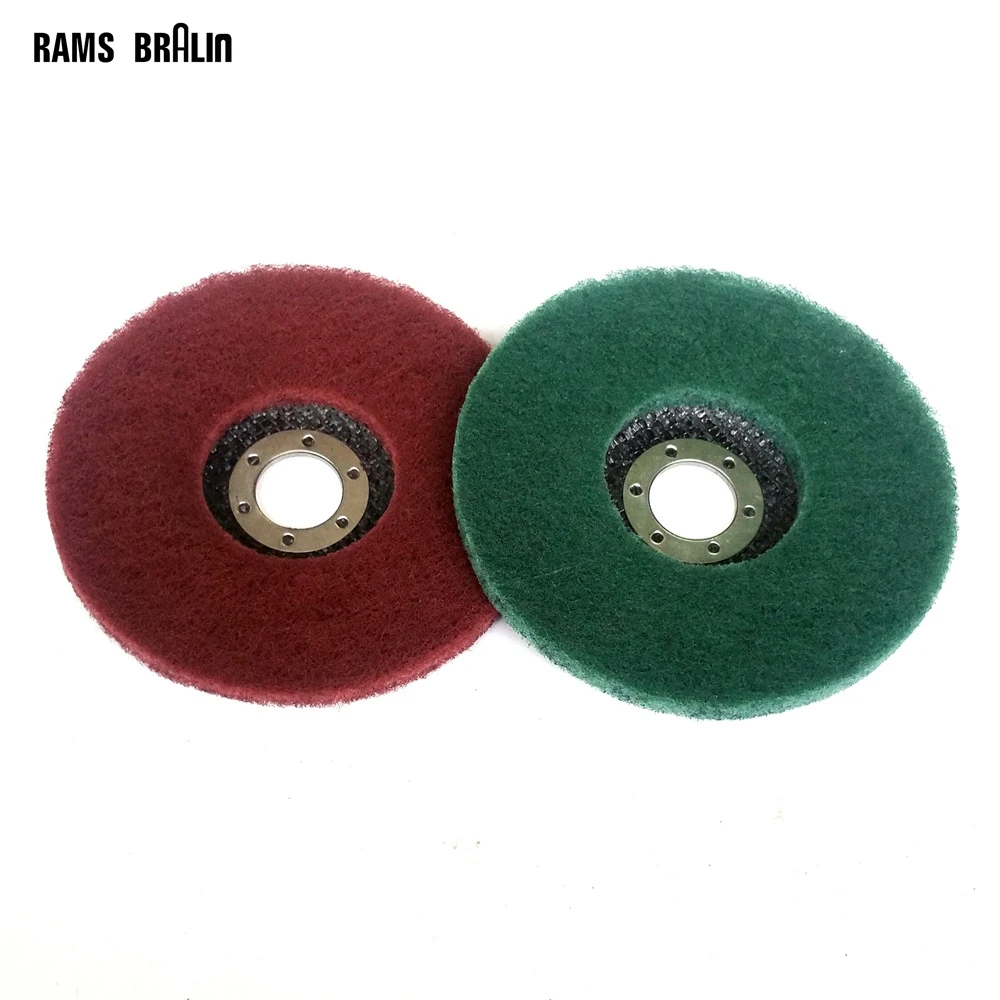 10 pieces 125*22mm Non woven Flap Disc Angle Grinder Tool Fibre