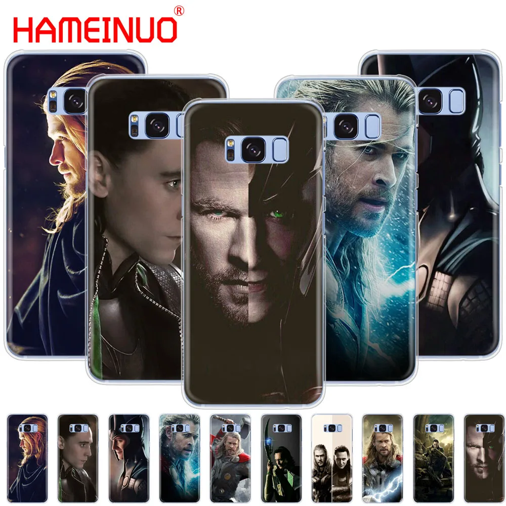 

HAMEINUO The Deadpool Loki Thor cell phone case cover for Samsung Galaxy S9 S7 edge PLUS S8 S6 S5 S4 S3 MINI