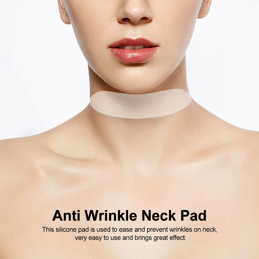 Anti Wrinkle Neck Pad Reusable Silicone Neck Tape Wrinkle Pads Anti