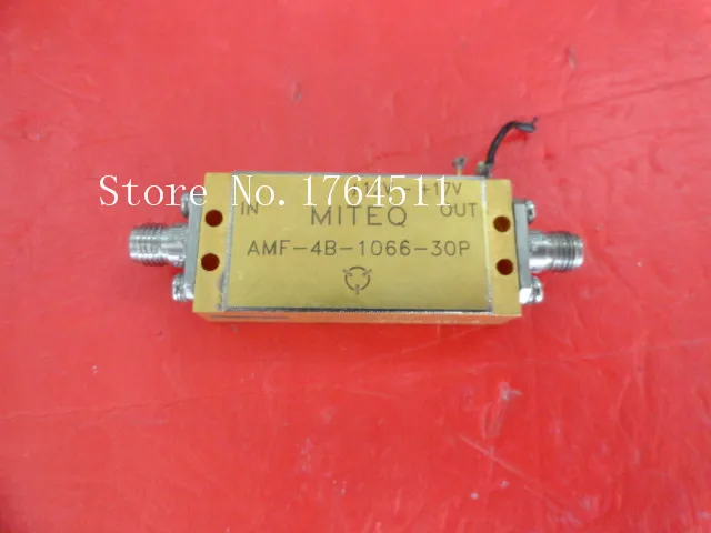 

[BELLA] MITEQ AMF-4B-1066-30P 12-17V SMA supply amplifier