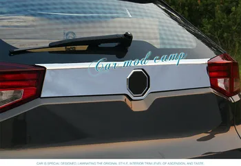 

ABS Glossy Rear Tail Trunk Lid Molding Cover Decorative Trims 1pcs For MG GS 2015 2016 2017 Car Styling accessories!