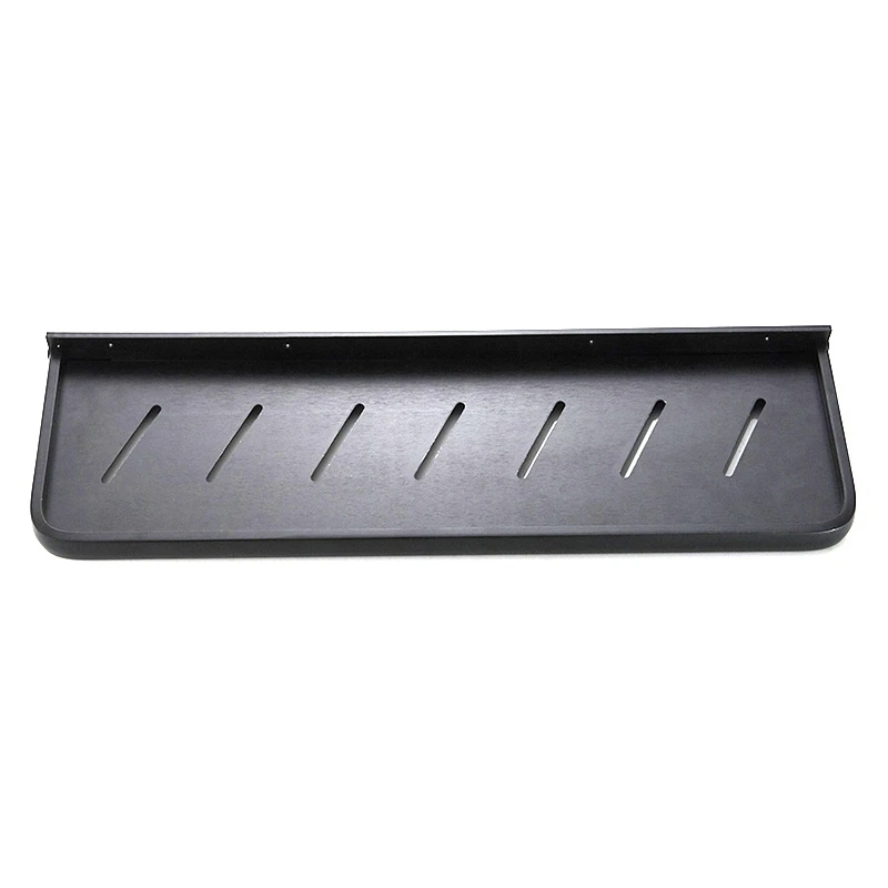 

Single Bath Shelf Tier Lacquered Corner Shelf Shower Bathroom Shelves Wall Mounted Shampoo Aluminum Shelf 50Cm