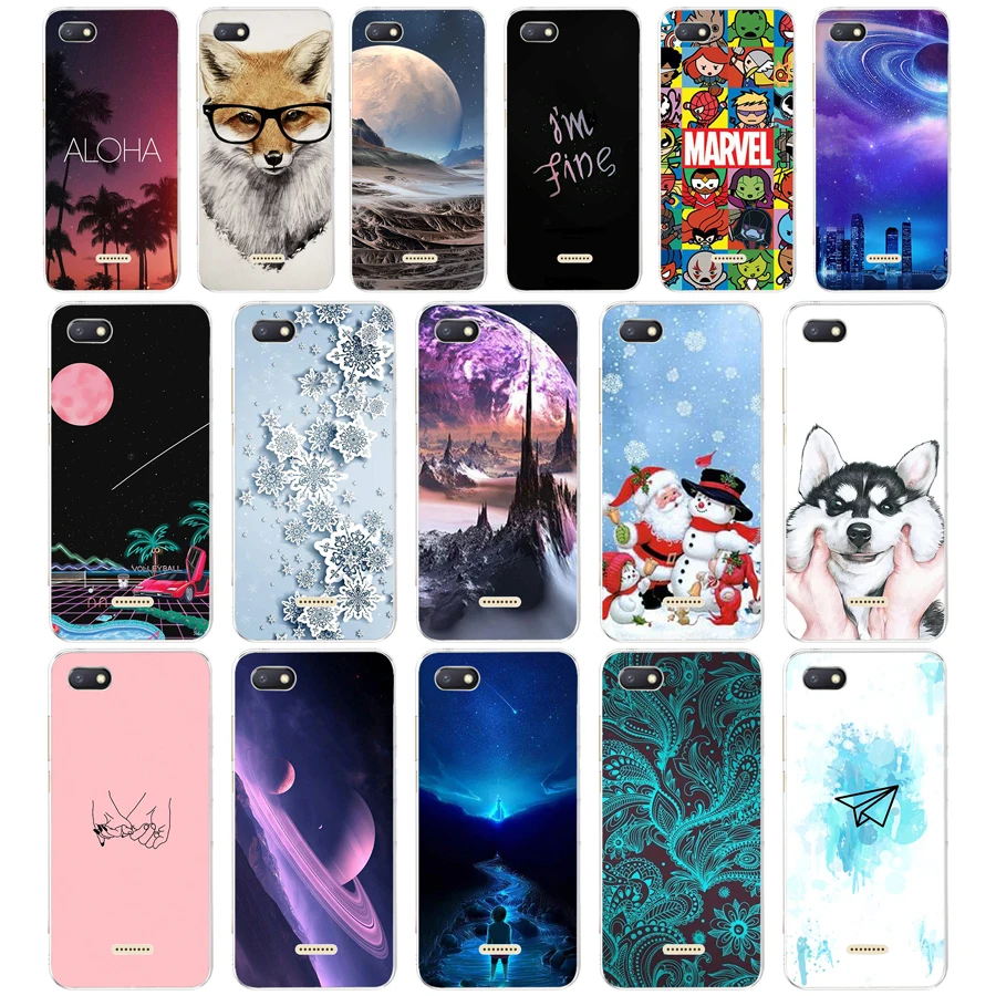 

U silicon Cover For xiaomi redmi 6a Case Full Protection Soft tpu Cover Phone Cases for Xiaomi Redmi 6A case bumper 6a Coque