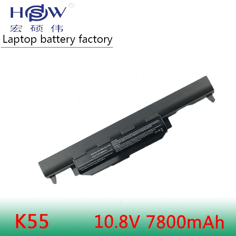 HSW 7800 мАч 9 аккумуляторная батарея для ноутбука ASUS K45 K45D K45V K55 K55A K55D K55V K75 R400 R500 R700 U57