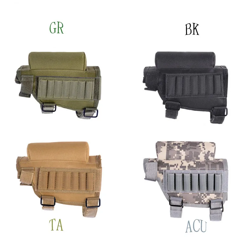 

New outdoor multi-function tactical bullet bag advanced support bag camouflage attachment bag multi-function tactical handle bag