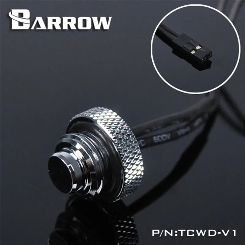 Стопорный фитинг датчика температуры Barrow G1/4 '' 10K (стандарт) водяное охлаждение