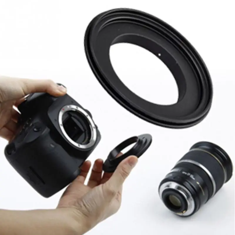 

1Pcs 52mm Macro Reverse lens Adapter Ring for CANON EOS EF Mount Camera DSLR/SLR