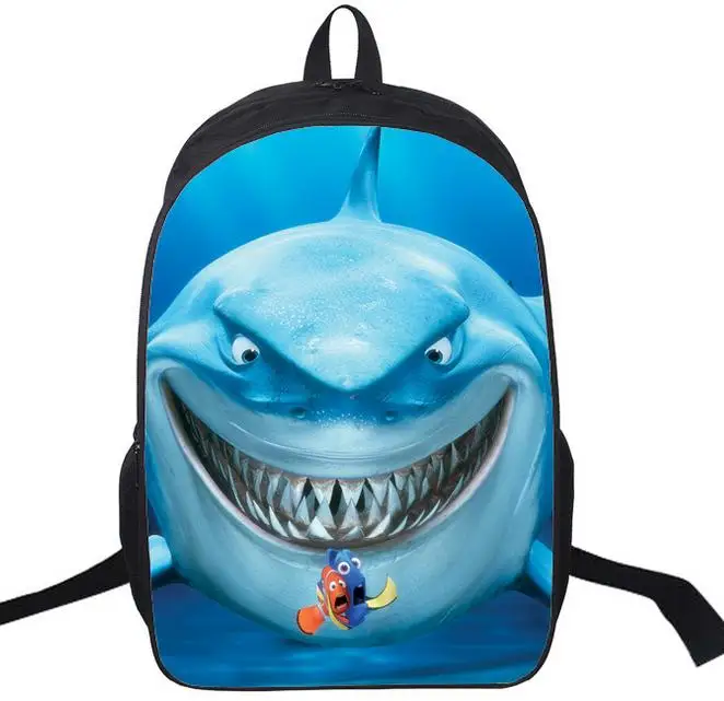 16 Inch New Finding Nemo Backpack Customized Mochila Girls Boys Feminina Children Travel Bag