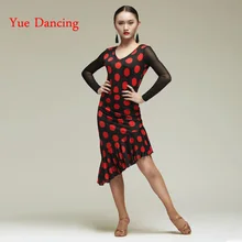 Vestidos фламенка Mujer девушка танцевальные костюмы, купальники для танцев ча танцевальное платье Женский Самба костюм Vestido Baile Latino бальные/Одежда для сальсы