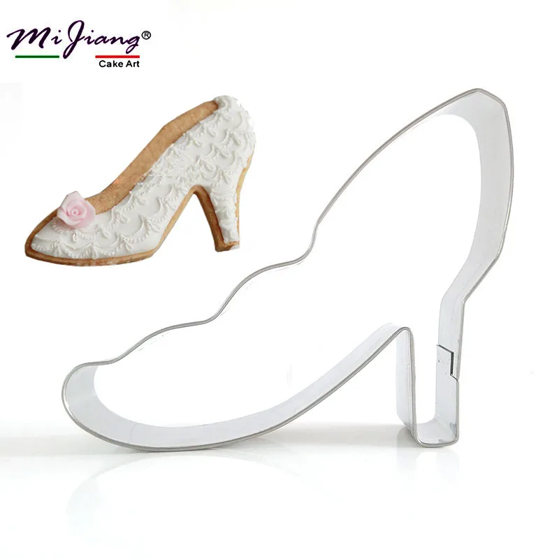 

High-Heeled Shoes Shaped Christmas Cookie Cutter Baking Pastry Tools Cake Decoration Mould Confeitaria Kitchen Accessories S7087