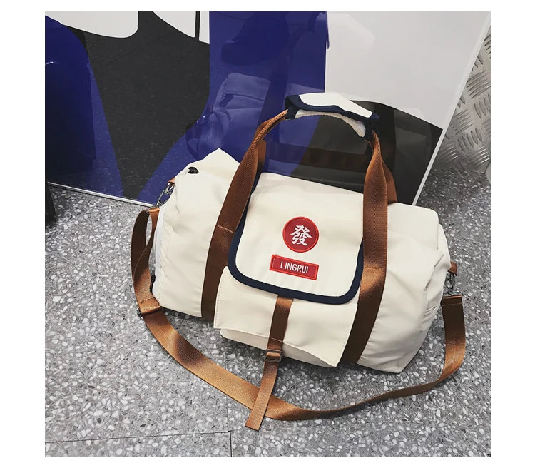 Новый Для женщин вместительная сумка для путешествий сумка студенческого досуга плечо сумки спортивный костюм топ нейлон Для мужчин