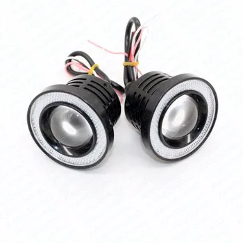 

3 inch 76mm 30W 12V Car Universal COB LED Angel Eyes Light Headlight Fog Lamp W/ Lens Auto Driving Light Daytime Running Lights
