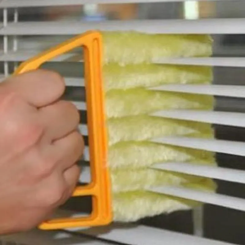 Fashion 1pc Microfibre Blind Cleaning Brush Window Air