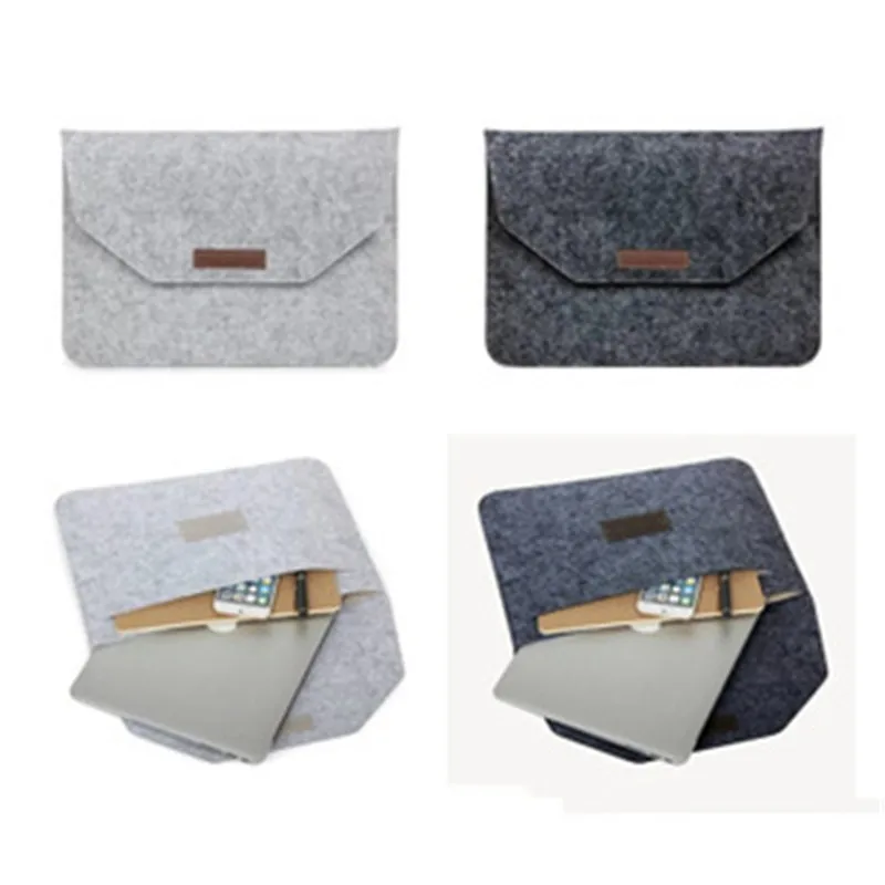 

New laptop cover felt laptop bag 11 13 15 inch laptop bag custom business computer bag unisex wholesale for MacBook AirNB191