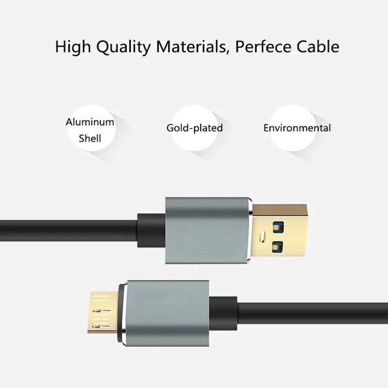 External Hard Drive Disk Cable HDD SATA Cable USB 3.0 Type A to Micro B Extension Cable SSD data Cable Sync for Chromebook ect External Hard Drive Disk Cable HDD SATA Cable USB 3.0 Type A to Micro B Extension Cable SSD data Cable Sync for Chromebook ect