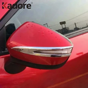 

For Mazda CX3 CX-3 CX5 CX-5 2015 2016 2017 2018 Chrome Side Door Rearview Mirror Decorative Strip Cover Trim Car Accessories