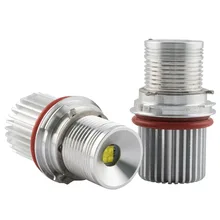 2 шт. Canbus LED Ангельские глазки Halo маркер лампа для BMW E39 E60 E53 E65