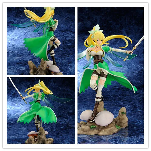 

Anime Sword Art Online Fairy Dance Leafa 1/8 PVC Action Figure Collectible Toy 10" 25CM