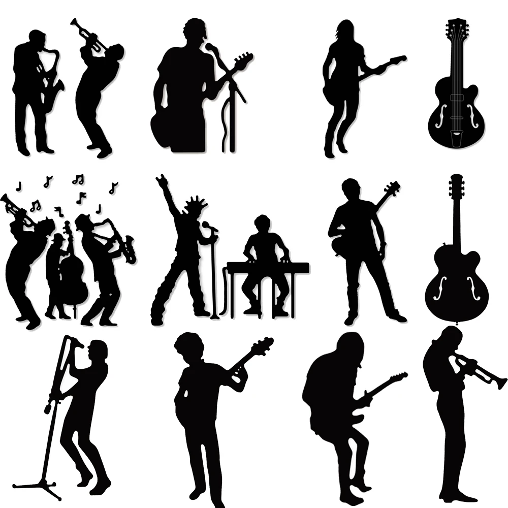 

Estel Musical Concert Metal Cutting Dies Stencils for DIY Scrapbooking Album Paper Card 2019 New Arrival Embossing Die Cut