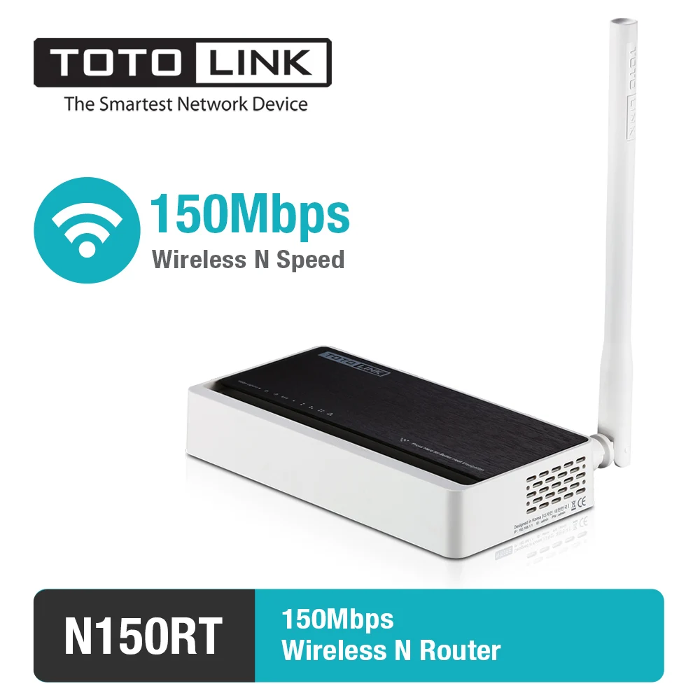 TOTOLINK N150RT Беспроводной Wi-Fi маршрутизатор беспроводной AC 150 Мбит/с 2 4 ГГц с внешней