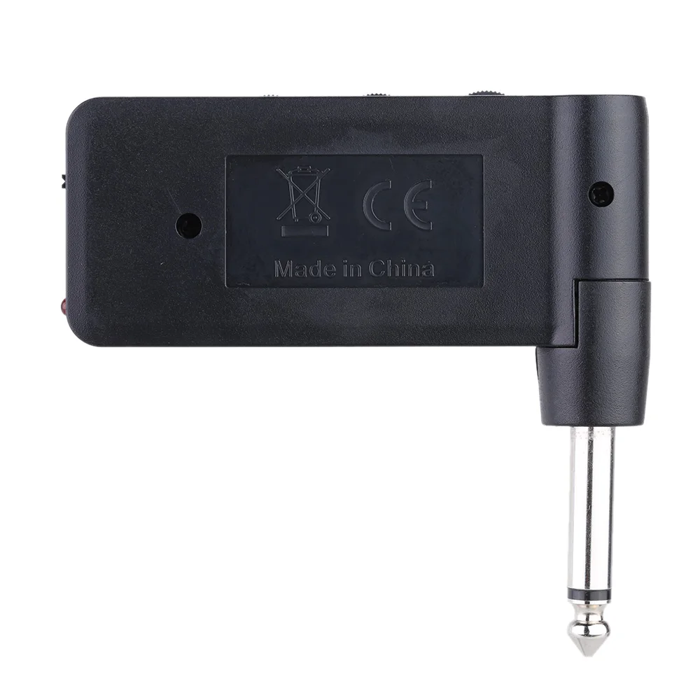 Classic Rock Guitar Amplifier Mini Portable Rechargeable Electric Guitar Plug Headphone Amp Amplifier Guitar Parts Accessories