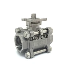 Комплект из трех предметов Тип G1/", G3/4", G" DC12V/24 V из нержавеющей стали электрический шаровой кран