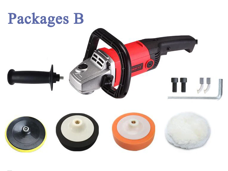 

QNQN CAR POLISHER GRINDER SANDER POLISHING MACHINE BUFFER WAXER CAR WAX (6-Speed)