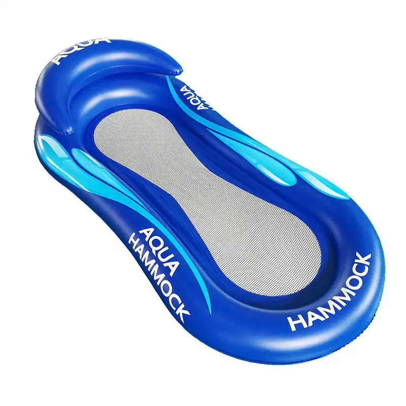 mesh inflatable pool float