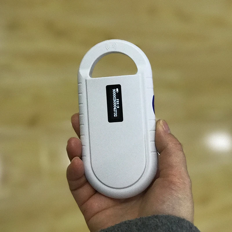 

ISO11784/5 ID64 Animal Id Reader Universal RFID Microchip Pet Handheld Scanner with CE ROHS Certification