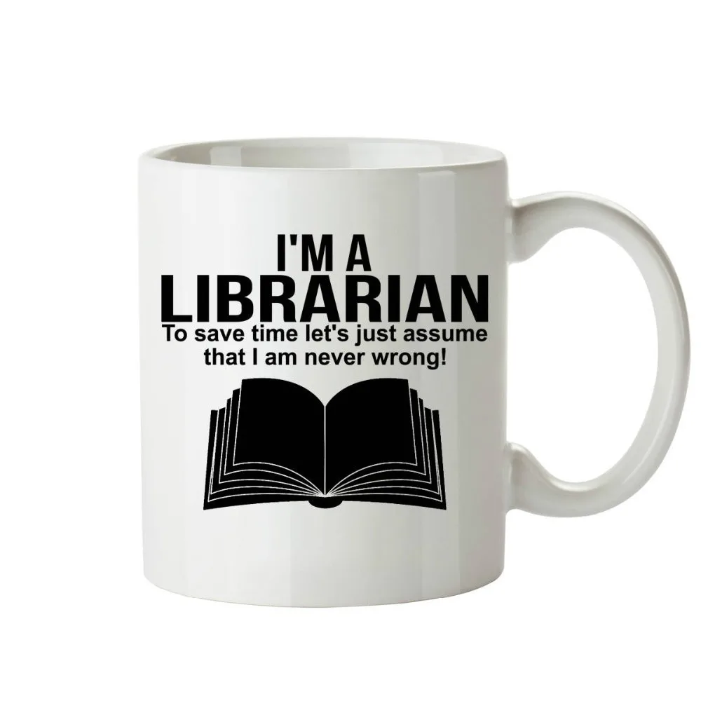 

Librarian Mugs Travel Beer Porcelain Coffee Tea Cups