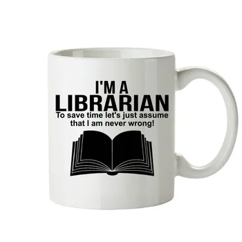

Librarian Mugs Travel Beer Porcelain Coffee Tea Cups