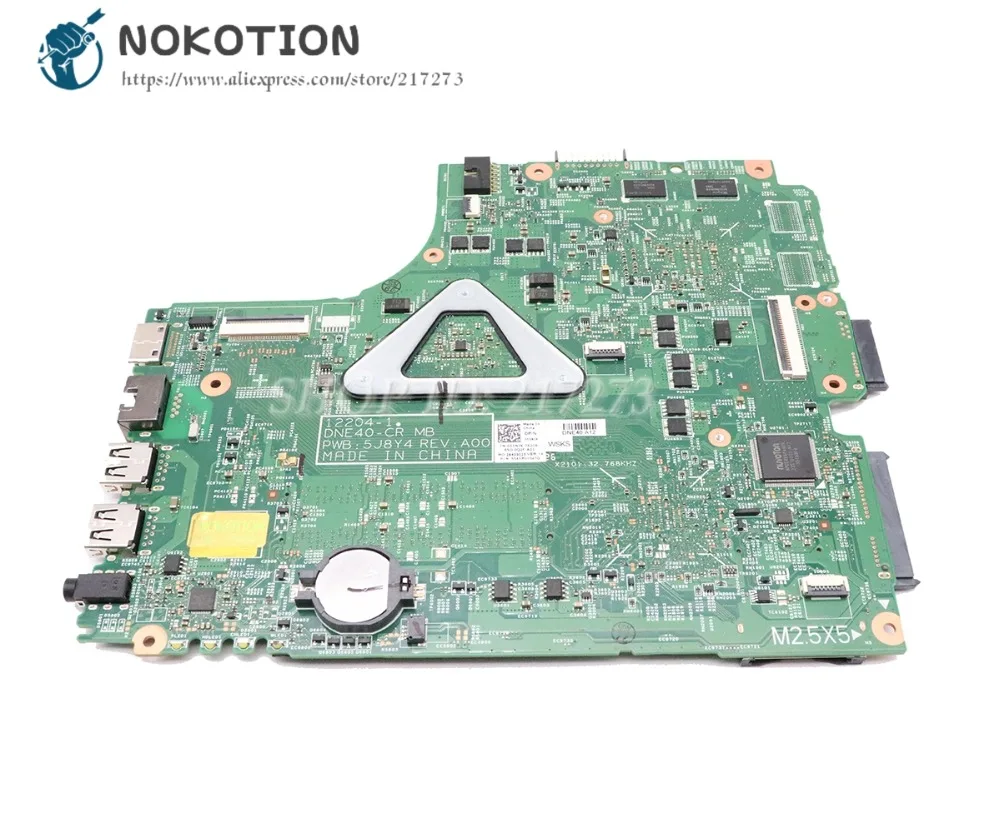 NOKOTION для Dell Inspiron 15R 3421 Материнская плата ноутбука SR0XL I5-3337U Процессор DDR3 GT625M графика CN-055NJX 055NJX 55NJX основная плата