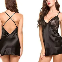 Для женщин сексуальное нижнее белье для женщин без рукавов ночные рубашки с принтом в стиле пэчворк с принтом Ночная Рубашка домашняя сетчатая одежда Пижама с перекрестными ремешками ночная рубашка халат костюм