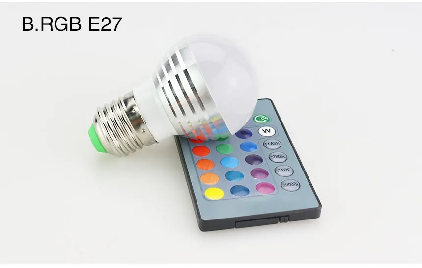 5W RGB RGBW LED bulb (19)